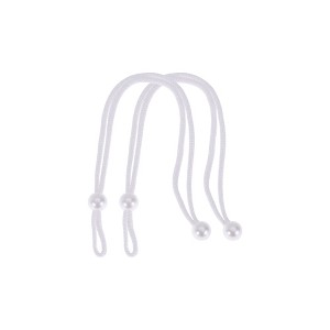 Unique Bargains Faux Pearl Curtain Tie Polyester 2 Pcs - 1 of 4