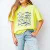 Simply Sage Market Vintage Fish Garment Dyed Tee - 2 of 4