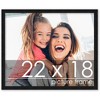 PosterPalooza | 22x18 Wood Frame with UV Acrylic, 6 Finishes: Black, White, Bronze, Silver, Wood, Mahogany - 2 of 4