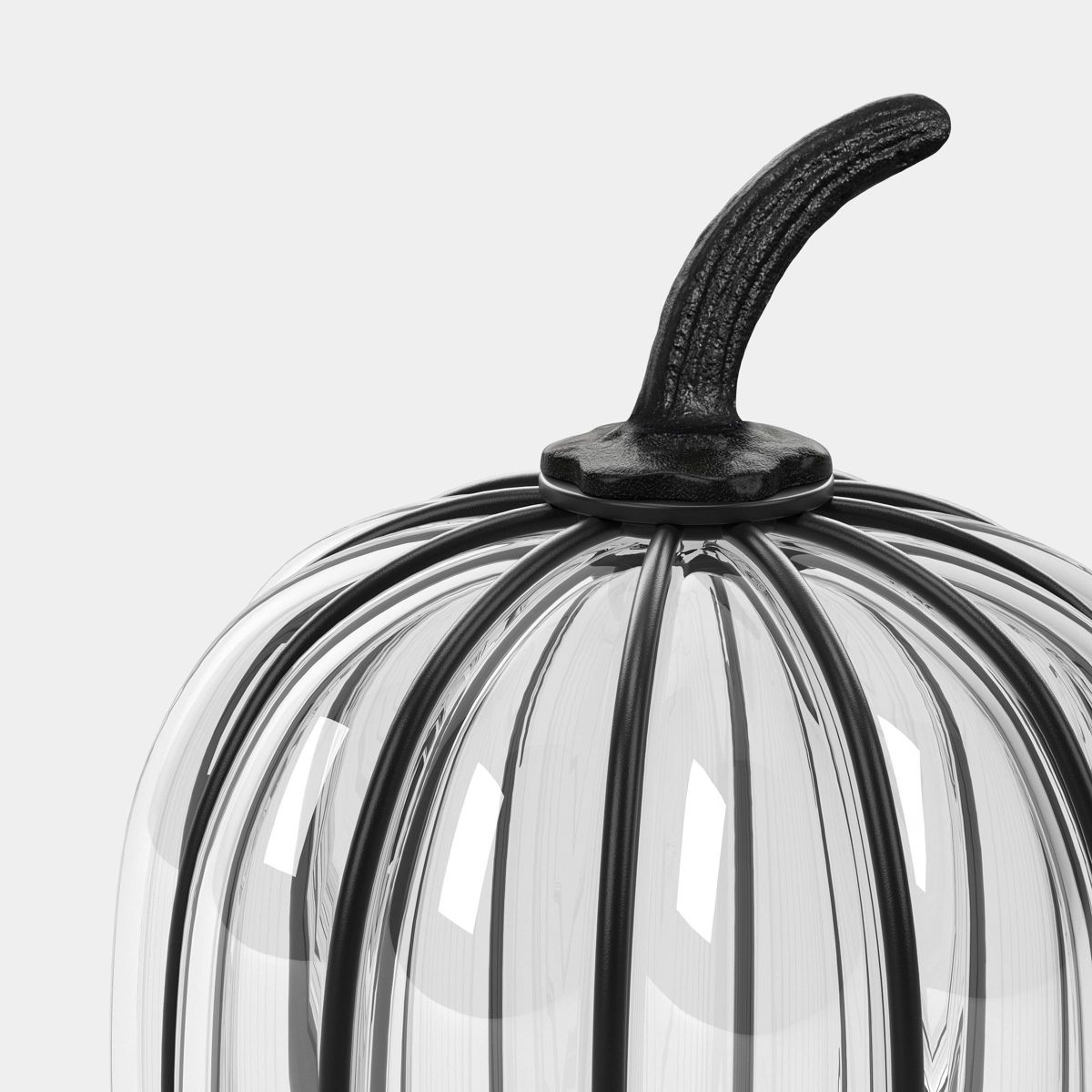 Metal and Glass Halloween Pumpkin - Threshold™ - thumbnail 9