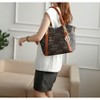 MKF Collection Jeneece M Signature Tote Bag Vegan Leather Stylish Women’s Purse by Mia K - 3 of 4