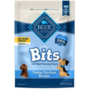 Blue Buffalo Blue Bits Natural Soft-Moist Training Dog Treats with Chicken Recipe