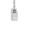 Pompeii3 Dainty Diamond Star Pendant in 14k White, Yellow, or Rose Gold Necklace - 2 of 4