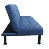 AndMakers 64 in. Linen Twin Size Sofa Bed - 4 of 4