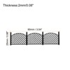 Unique Bargains Mini Ornament Decorative DIY Picket Fences 2 Pcs - 2 of 4