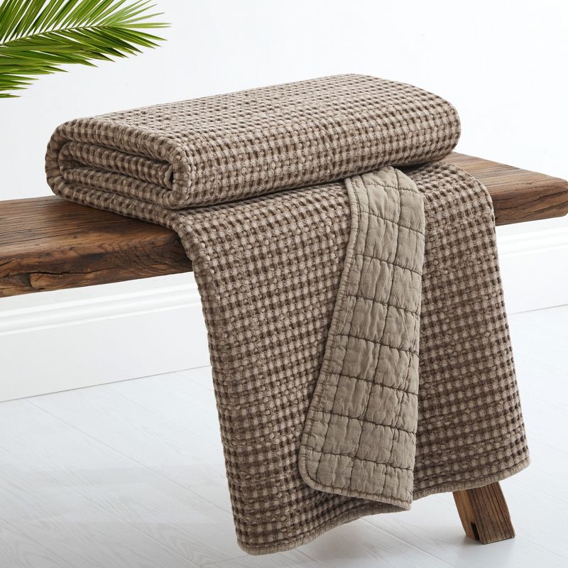 Mills Waffle Quilted Throw - Levtex Home, 2 of 5