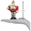 Old World Christmas Glass Blown Christmas Ornament, Georgia Hairy Dawg Mascot (With OWC Gift Box) - 4 of 4