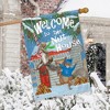 Winter Nut House House Flag Squirrels Welcome 28" x 40" Briarwood Lane - 4 of 4