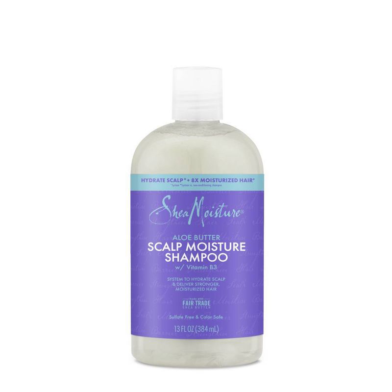 SheaMoisture Aloe Butter Scalp Moisturizing Shampoo - 13 fl oz, 3 of 18