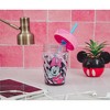 Silver Buffalo Disney Minnie Mouse Kids Spill-Proof Tumbler With Straw | Holds 18 Ounces - 4 of 4
