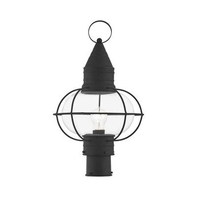 Livex Lighting Newburyport 1 - Light Post Light in  Black