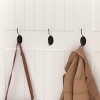 Kumasinova Coat Rack Stand with Entryway Bench,Versatile Hall Tree with Shoe Storage Seat,Clothes Rack with 5 Hooks,White - 3 of 4
