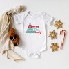 The Juniper Shop Merry Little Lady Baby Bodysuit - 2 of 2