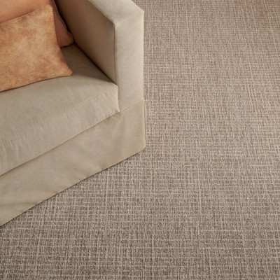 Ivory and Grey 4' x 6' Hand-Tufted Wool Area Rug