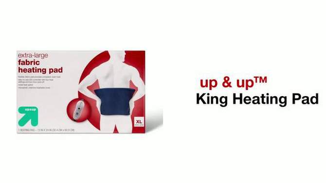 King Heating Pad - up &#38; up&#8482;, 2 of 5, play video