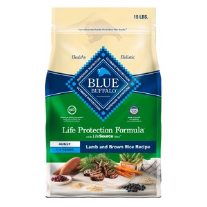 Blue Buffalo Life Protection Formula Natural Adult Dry Dog Food with Lamb and Brown Rice - 1 of 4