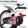 BestParts 16" Kids Bike with Training Wheels & Adjustable Seat – Durable Frame, for Boys & Girls - 4 of 4