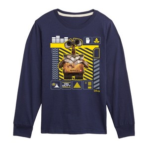 Boys' - Disney - Icon Grid Long Sleeve Graphic T-Shirt - 1 of 4