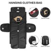 MaseiKar Carry On Garment Bag for Travel with Shoe Storage,Heavy Duty Suit Bag for Suits, Tuxedos, Dresses, Convertible 2 in 1 Hanging Suit Travel Bag - 3 of 4