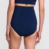Lands' End Women's Slender Separates Ultra High Waisted Bikini Swim Bottoms - 2 of 4