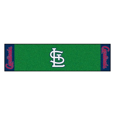 MLB St. Louis Cardinals 1.5'x6' Putting Mat - Green