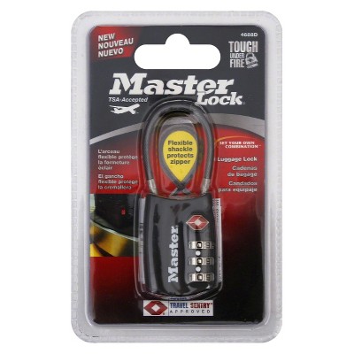 master lock cable luggage lock