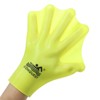 Unique Bargains Silicone Aquatic Training Resistance Full Finger Swim Gloves 1 Pair - 4 of 4