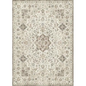 Fulvari Area Rugs Machine Washable Rugs for Living Room,Vintage Boho Rugs for Bedroom Dining Room,Non Slip Indoor Thin Low Pile Carpet - 1 of 4