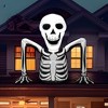 Joyfy 5.5 FT Halloween Inflatables Outdoor Decorations, Inflatable Skeleton Ground Breaker with LEDs for Halloween Party Yard Garden Lawn Decorations - 4 of 4