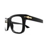 MontBlanc MB 0266O 001 Unisex Rectangle Eyeglasses Black 52mm - 3 of 3