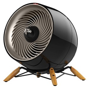 Vornado Glide Heat Heater: Indoor Electric Space Heater, 2 Settings, Adjustable Thermostat, 1500W, Black, ETL Listed - 1 of 4