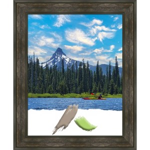 Amanti Art Rail Rustic Char Picture Frame - 1 of 4