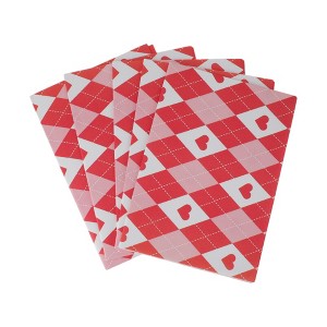 Unique Bargains Gift Wrap Paper White Kraft 27.56 "x19.69 " 5Pcs - 1 of 4