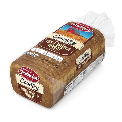 Freihofer's 100% Whole Wheat Country Bread - 24oz