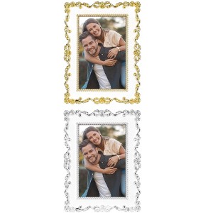 REGALWOVEN Luxury Glass Front Tabletop Multi-purpose Display Picture Frame - 1 of 4