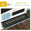 LOVMOR Rabbit Hutch 2-Story Bunny Cage Small Animal House with Slide Out Tray - 3 of 4