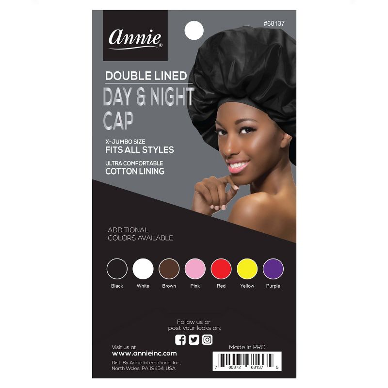 Annie International Deluxe Jumbo Day and Night Black Cap, 4 of 5