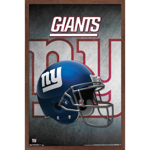 New York Giants Mahogany Framed Jersey Display Case