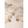 Alex and Ani Initial M Pave Starburst Texture Bangle - 3 of 4