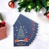 Unique Bargains Christmas Greeting Card Multicolored 4.5x3.1 Inch 10Pcs - 2 of 4