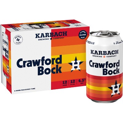 Karbach Crawford Bock Beer - 12pk/12 fl oz Can