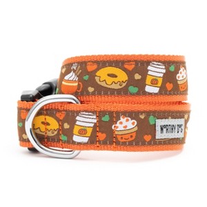 The Worthy Dog Pumpkin Spice Adjustable Dog Collar - 1 of 2