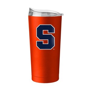 NCAA Syracuse Orange 20oz Powder Coat Tumbler: Portable Steel Drinkware with Lid - 1 of 3