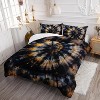 Hachikiko Boho Swirl Tie-Dye Comforter Set - Bedding for Boys Girls Teens with 2 Pillowcases - 2 of 4