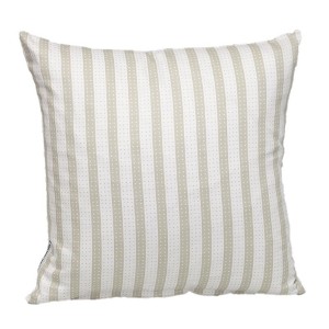 Parkland Collection,Transitional Striped Square Pillow - 1 of 4