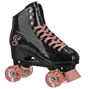 Prettyfly Womens' Retro Quad Skates Vegan Leather - Pink 6 : Target