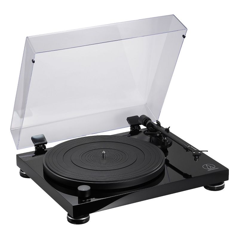 Audio-Technica AT-LPW50PB Fully Manual Belt-Drive Turntable (Piano Black), 2 of 11