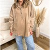 Women's Patchwork Hooded Pullover - Blu Pepper - 4 of 4