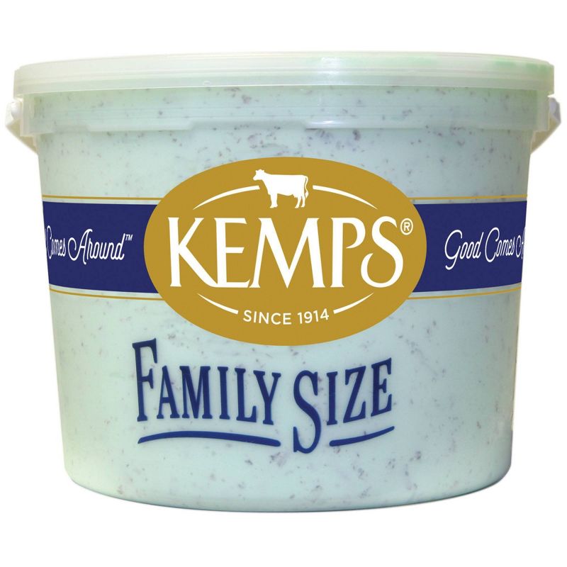 Kemps Mint Chocolate Chip Ice Cream - 128oz, 1 of 7