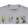 Minecraft Boys' Character Squad Grid Formation Kids T-Shirt - 3 of 3